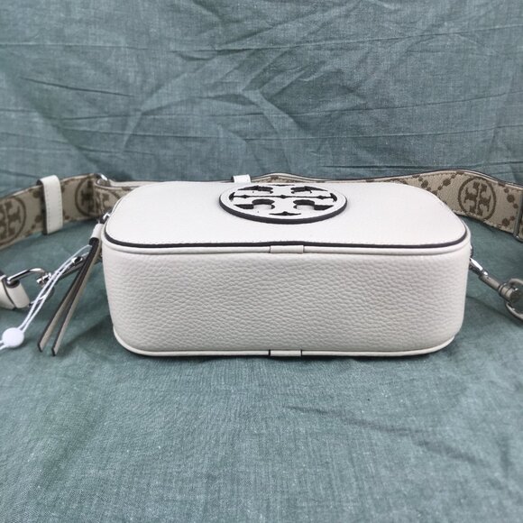 NWT Tory Burch miller Mini Crossbody Ivory White Bag - Picture 6 of 10